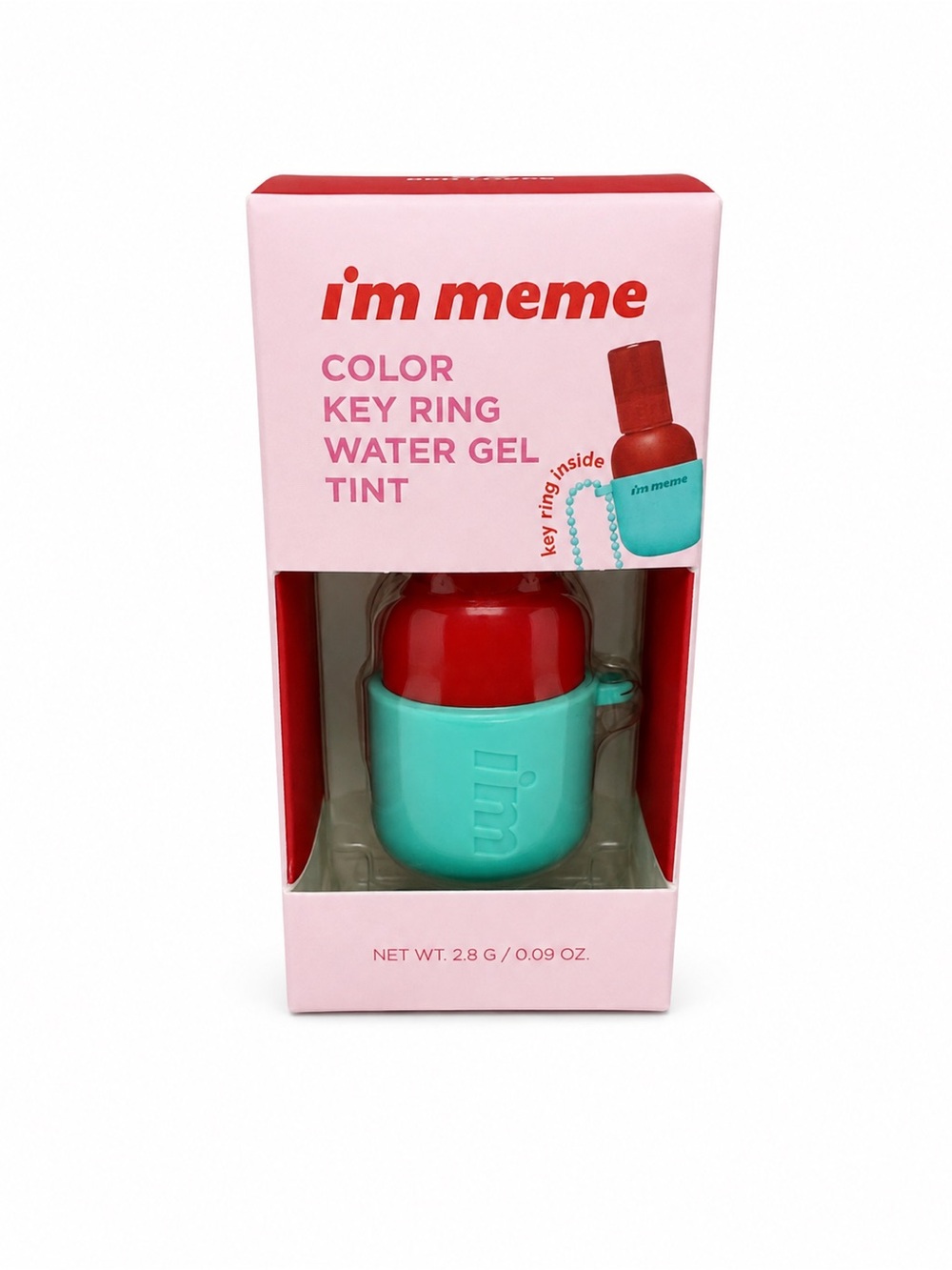 Meme Water Gel Tint in Red and Teal